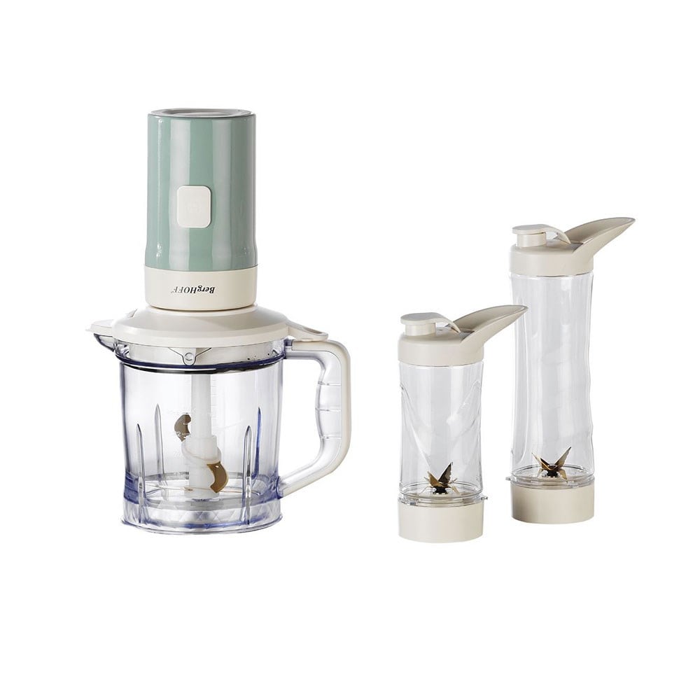 Berghoff Gem Retro Blender ve Doğrayıcı Mint YeşilBerghoff