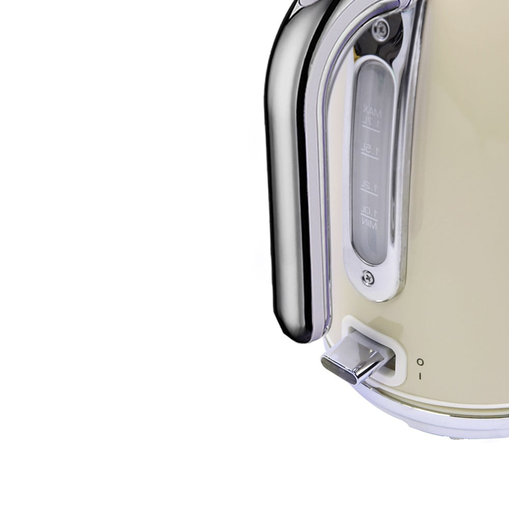 Berghoff Gem Retro Kettle 1,7 L Vanilya KremBerghoff