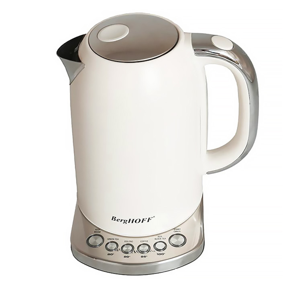 Berghoff Gem Retro Kettle 1,7 L Vanilya KremBerghoff