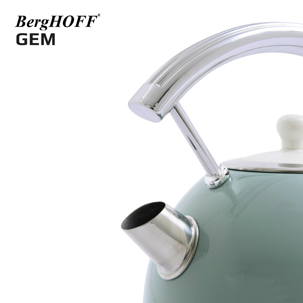Berghoff Gem Retro Kettle Yuvarlak 1,7 L Mint YeşilBerghoff