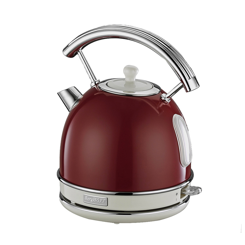 Berghoff Gem Retro Kettle Yuvarlak 1,7 L KırmızıBerghoff