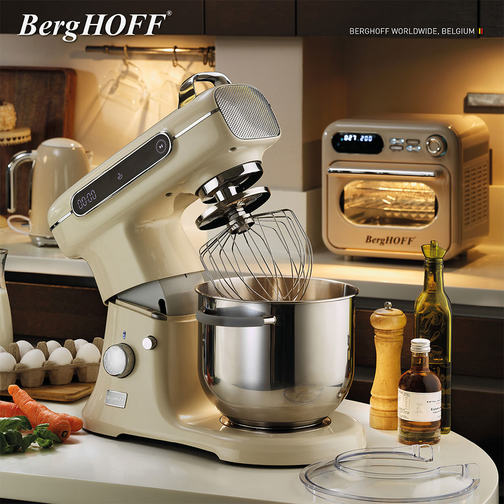 Berghoff Gem Retro Stand Mikser 7 L Vanilya KremBerghoff