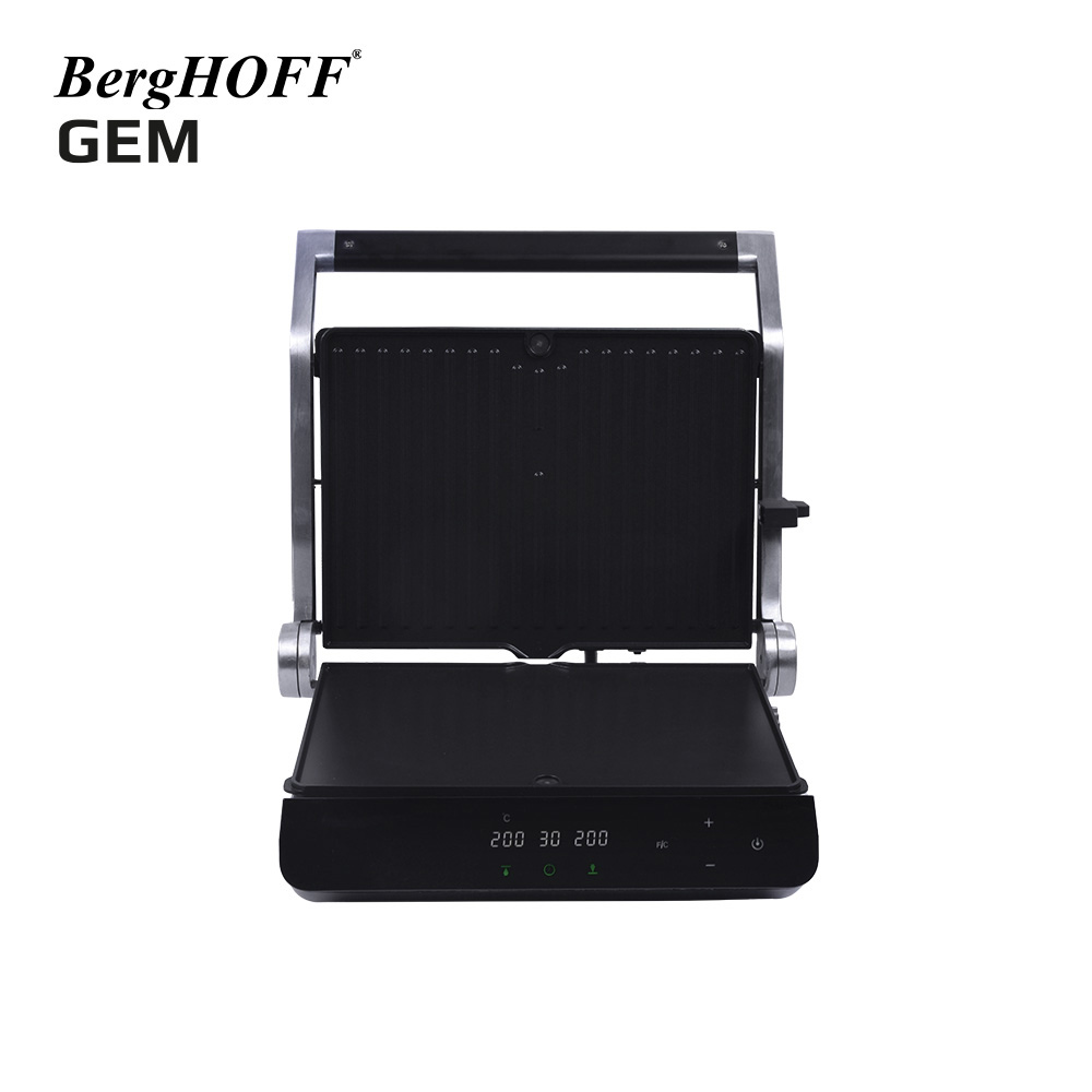 Berghoff Gem Titan Contact Izgara ve Tost Makinesi SiyahBerghoff