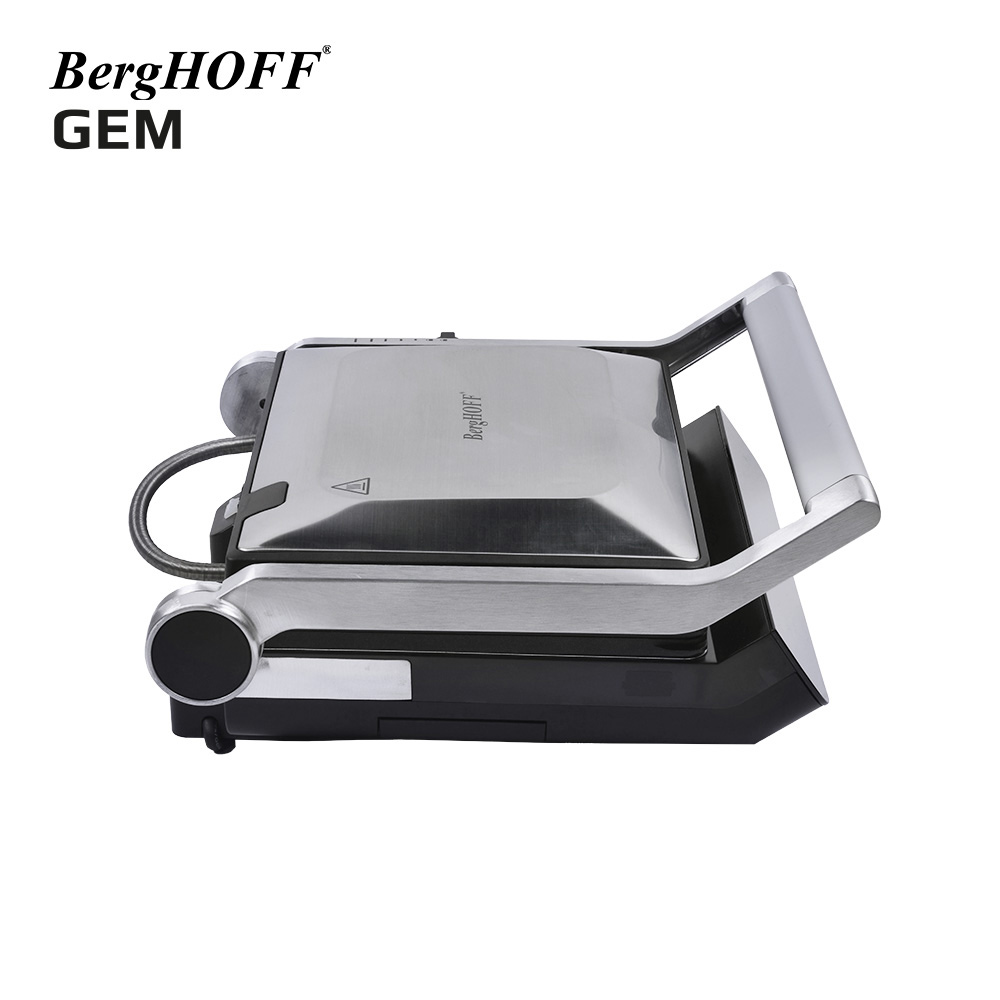 Berghoff Gem Titan Izgara ve Tost Makinesi Gümüş GriBerghoff