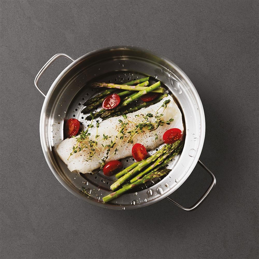 Berghoff Leo Graphite Buharda Pişirici Süzgeç ÇelikBerghoff