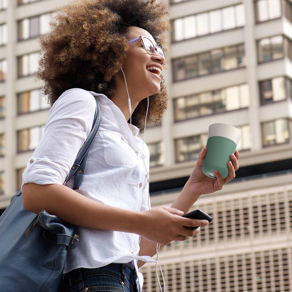 Berghoff Leo Porselen Seyahat Kupası 0,33 L YeşilBerghoff