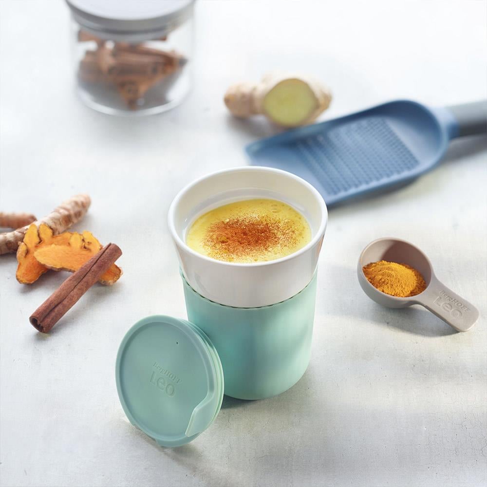 Berghoff Leo Porselen Seyahat Kupası 0,33 L YeşilBerghoff