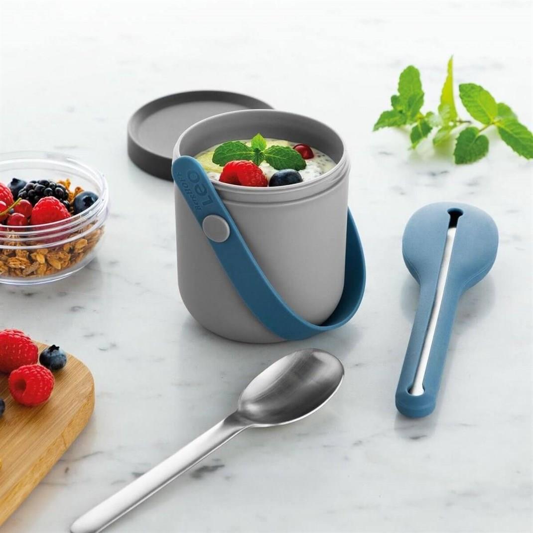 Berghoff Leo Yemek Taşıma Kabı 0,5 L + Çatal Bıçak SetiBerghoff