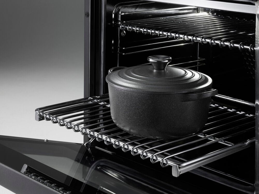 Bertazzoni HER96L1ENET Gazlı Kuzine 6 Gözlü 90 cm Mat SiyahBertazzoni