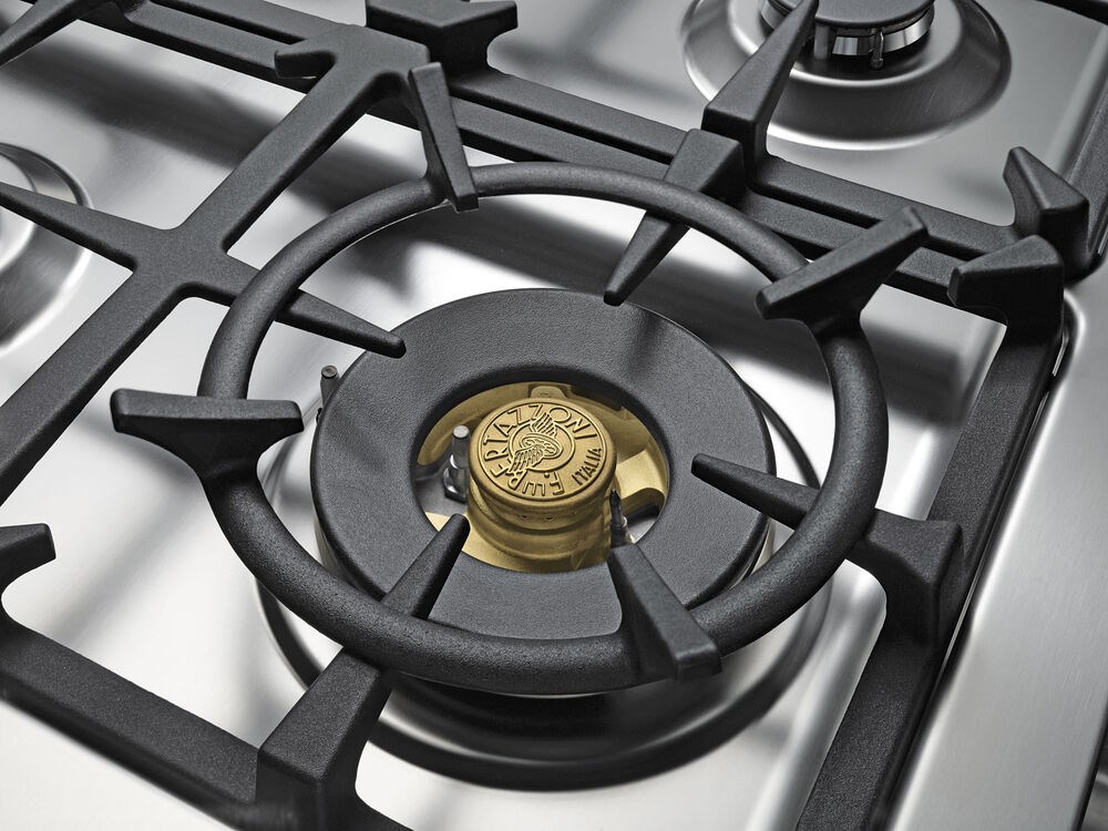 Bertazzoni HER96L1ENET Gazlı Kuzine 6 Gözlü 90 cm Mat SiyahBertazzoni