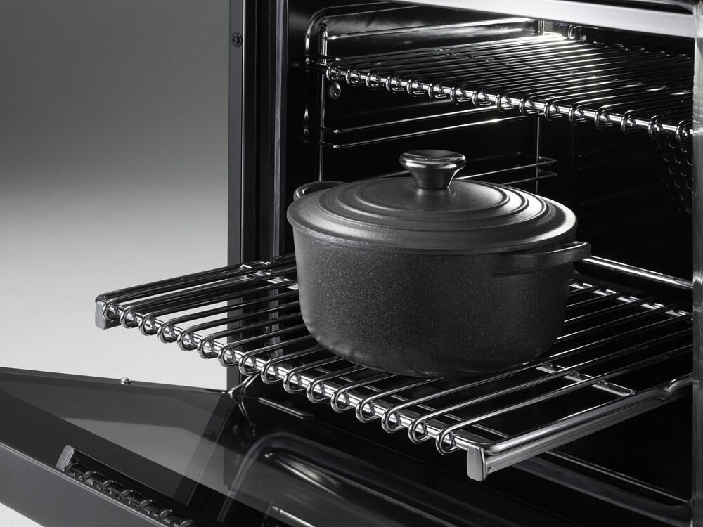 Bertazzoni HER96L1ENET Gazlı Kuzine 6 Gözlü 90 cm Mat SiyahBertazzoni