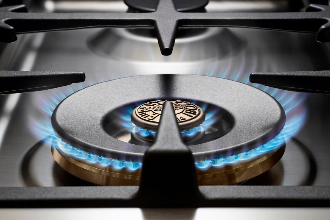 Bertazzoni HER96L1ENET Gazlı Kuzine 6 Gözlü 90 cm Mat SiyahBertazzoni