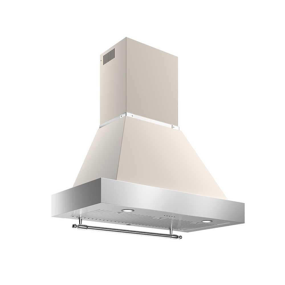 Bertazzoni KC36HERTAV 90 cm Duvar Davlumbazı İçin Fildişi KanopiBertazzoni
