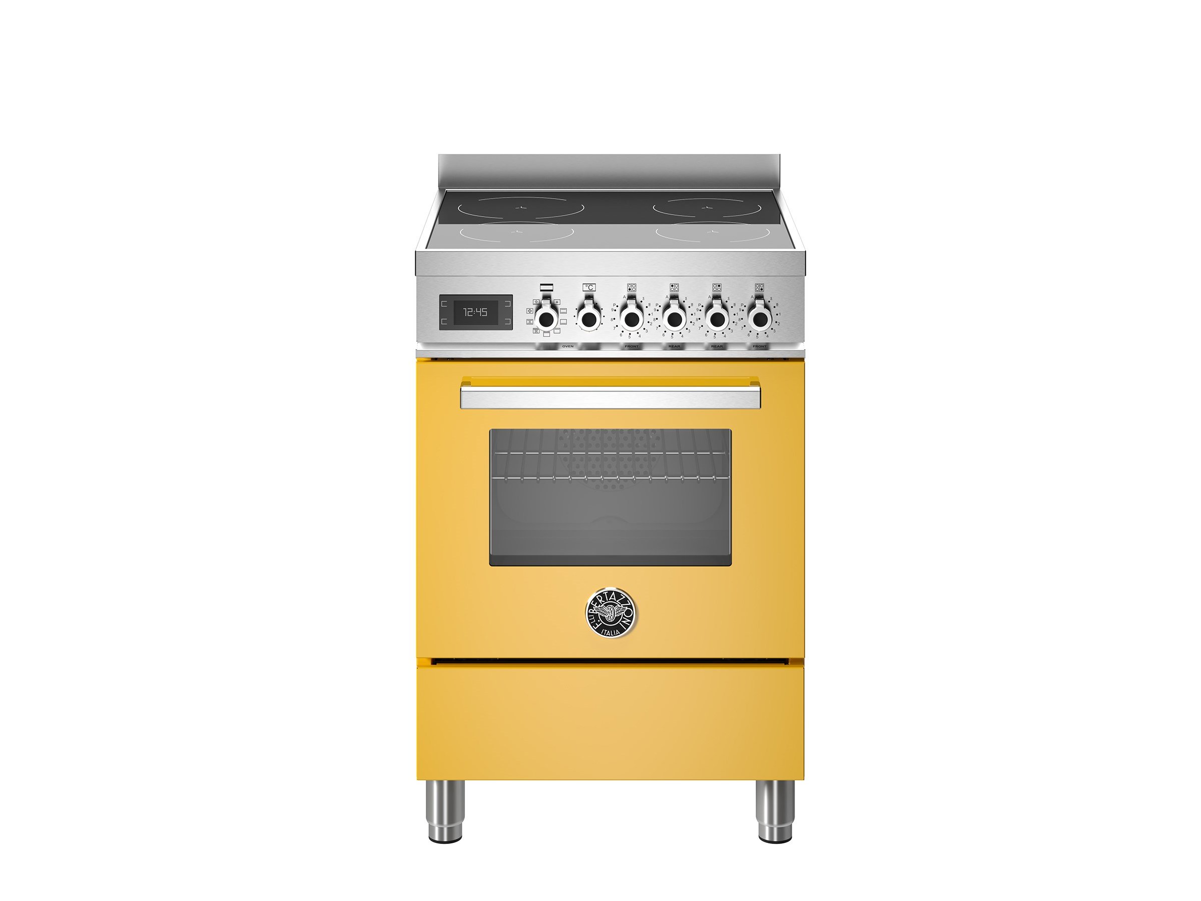 Bertazzoni PRO64I1EGIT İndüksiyonlu Kuzine 4 Gözlü 60 cm SarıBertazzoni