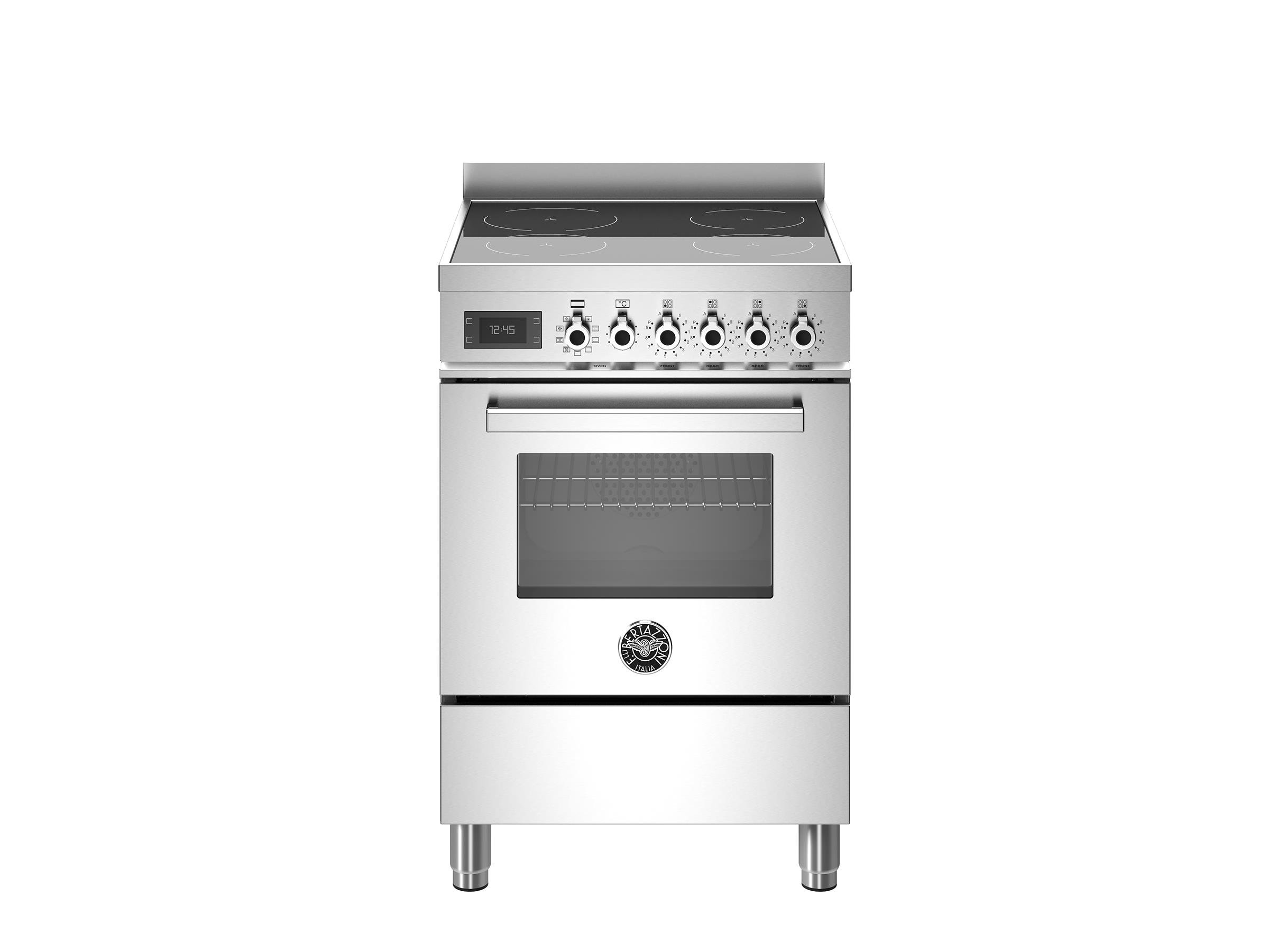 Bertazzoni PRO64I1EXT İndüksiyonlu Kuzine 4 Gözlü 60 cm ÇelikBertazzoni