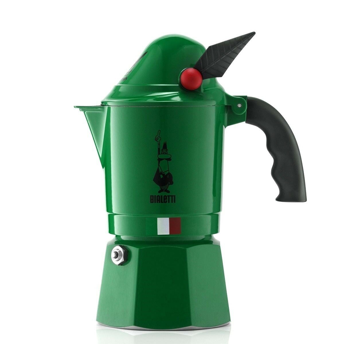 Bialetti Alpina Moka Pot 3 Cup YeşilBialetti