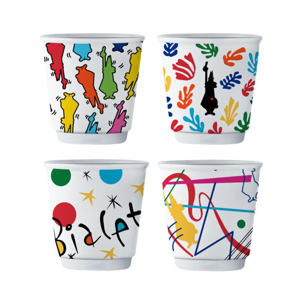 Bialetti Arte Espresso Fincan Seti 4'lüBialetti