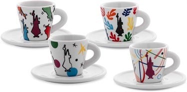 Bialetti Arte Espresso Fincan Seti 4'lüBialetti