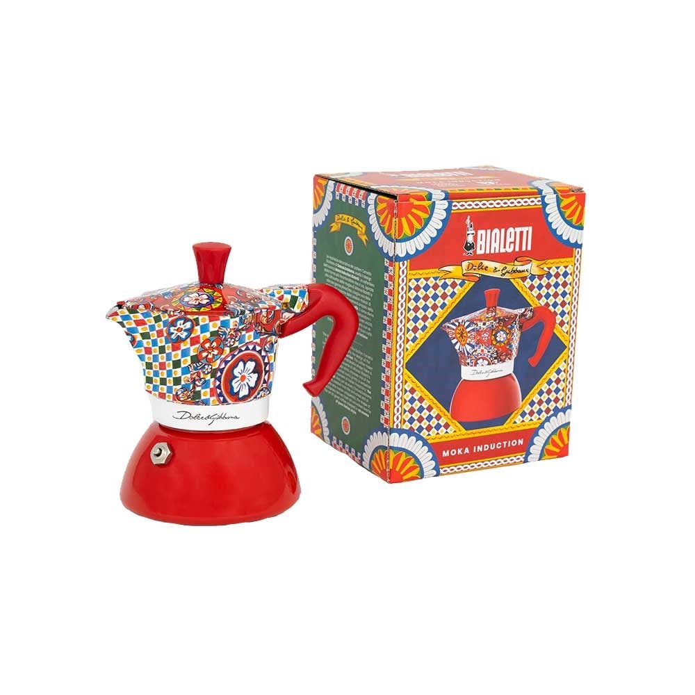 Bialetti Dolce&Gabbana Moka Pot İndüksiyon 2 CupBialetti