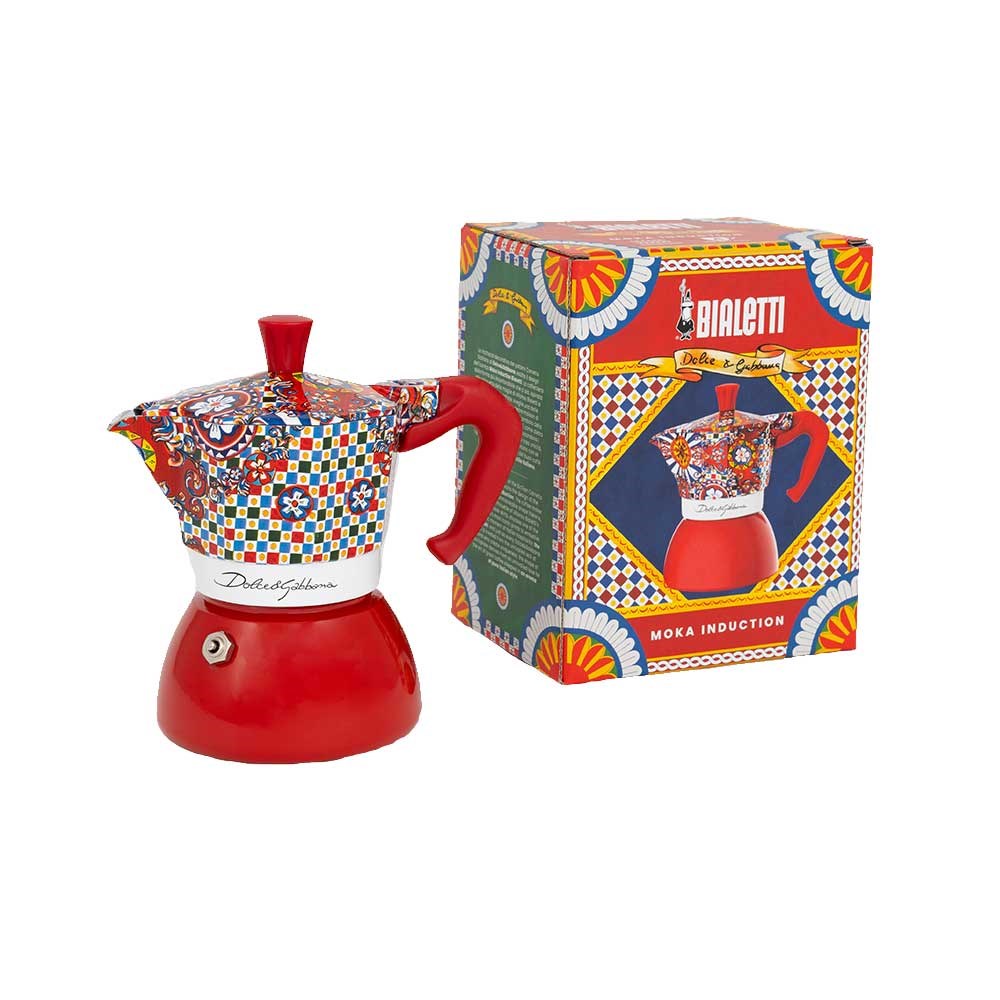 Bialetti Dolce&Gabbana Moka Pot İndüksiyon 4 CupBialetti