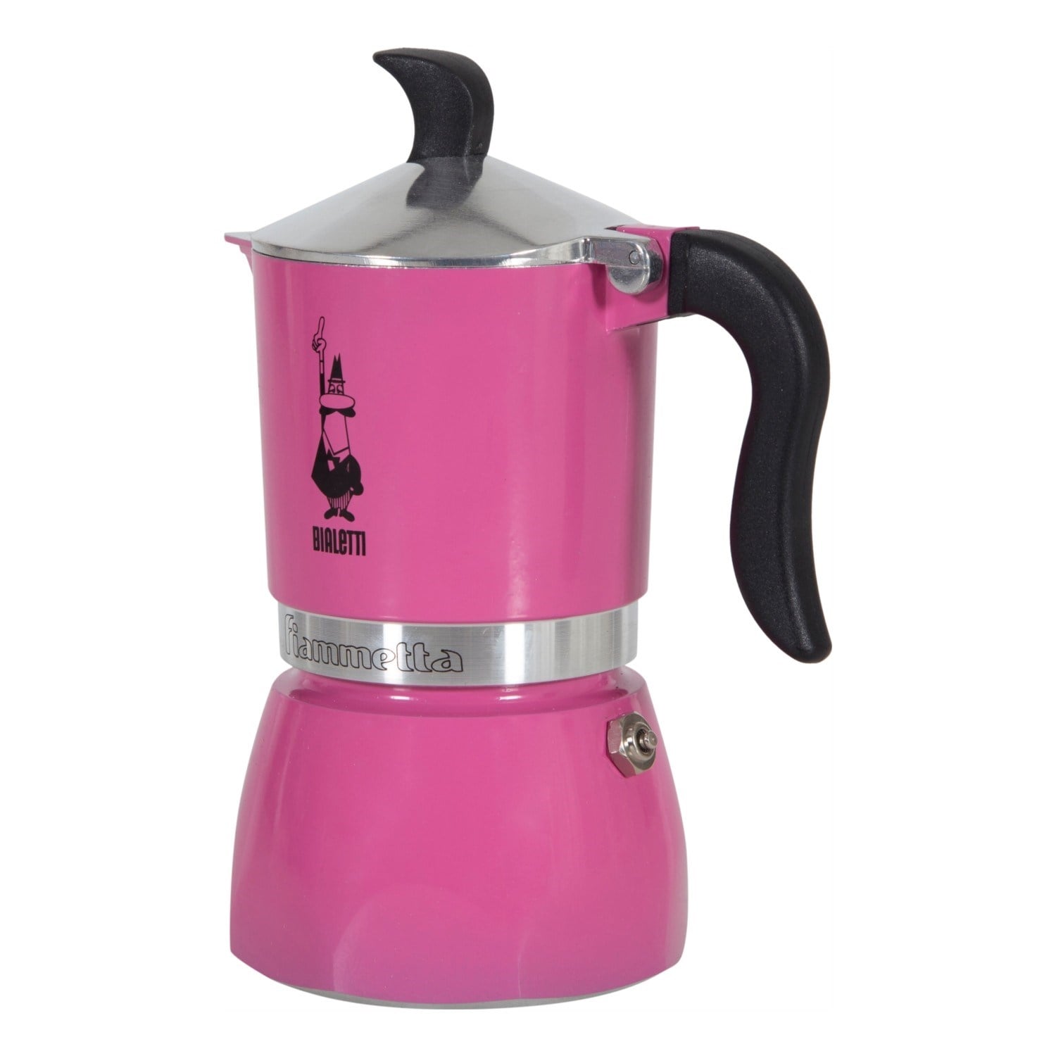 Bialetti Fiammetta Moka Pot 3 Cup FuşyaBialetti