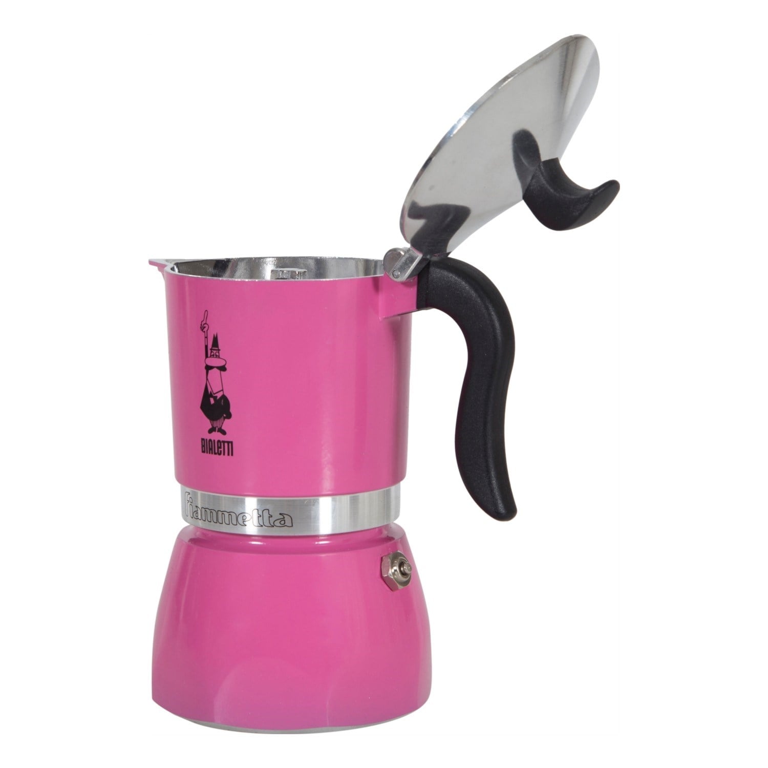 Bialetti Fiammetta Moka Pot 3 Cup FuşyaBialetti