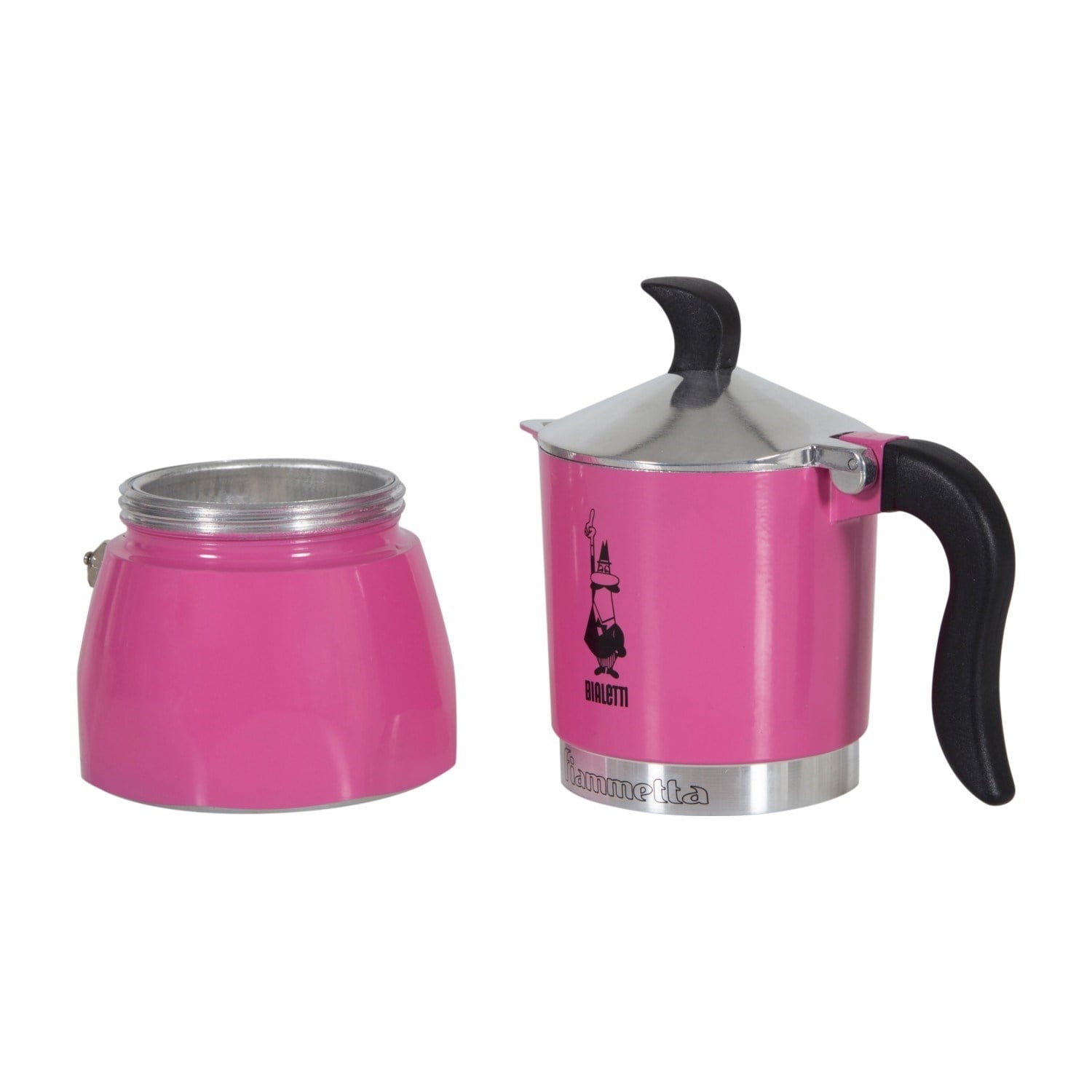 Bialetti Fiammetta Moka Pot 3 Cup FuşyaBialetti