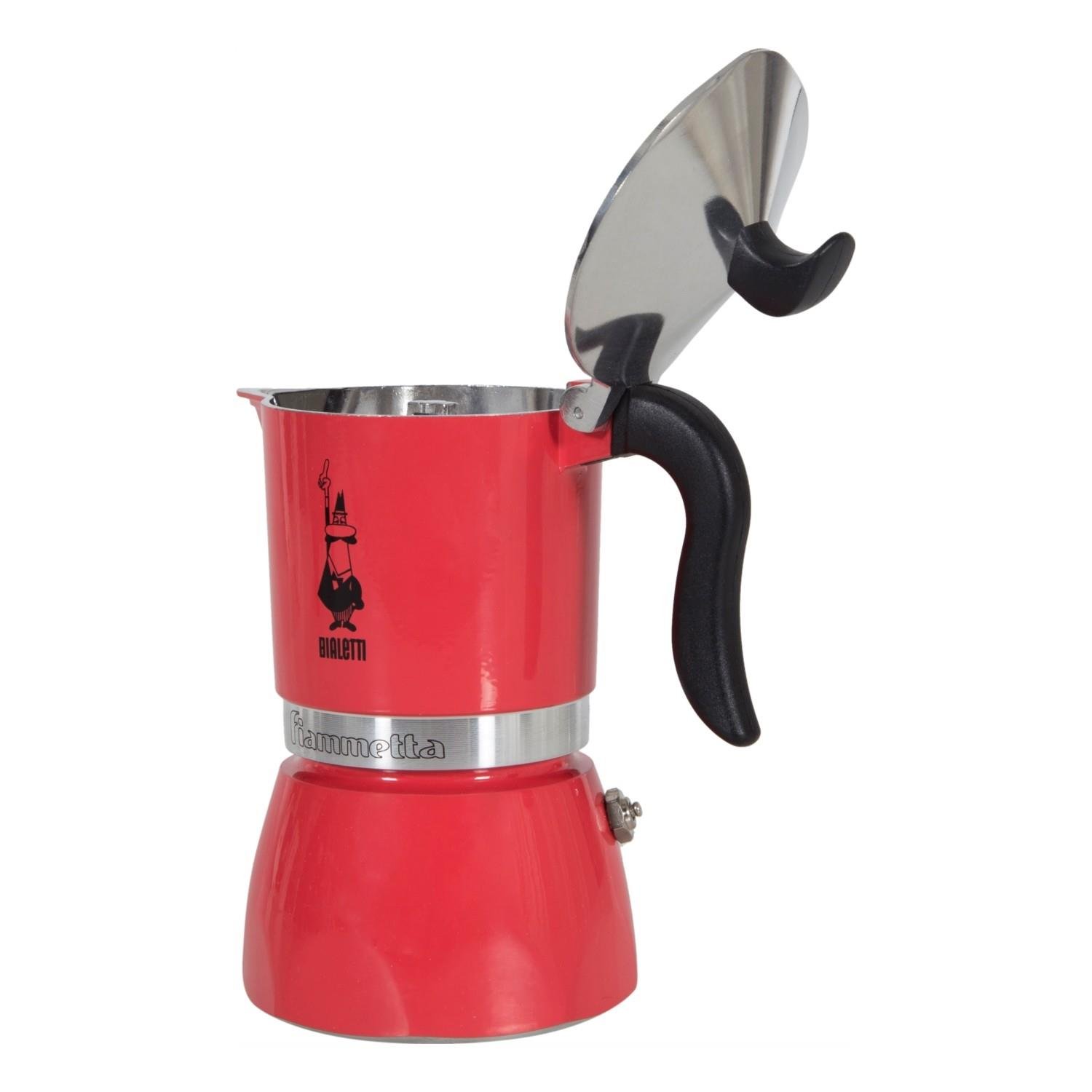 Bialetti Fiammetta Moka Pot 3 Cup KırmızıBialetti