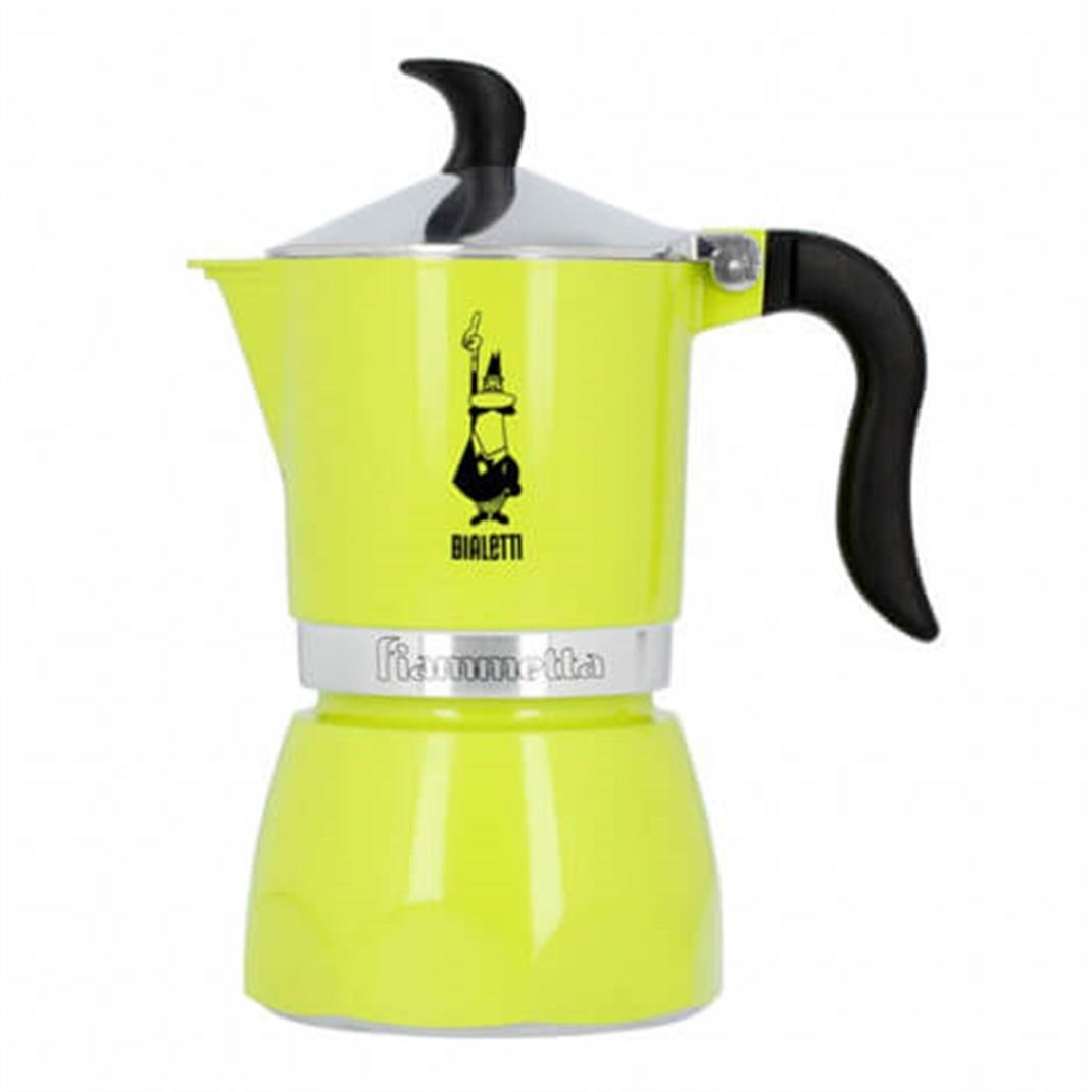 Bialetti Fiammetta Moka Pot 3 Cup LimeBialetti