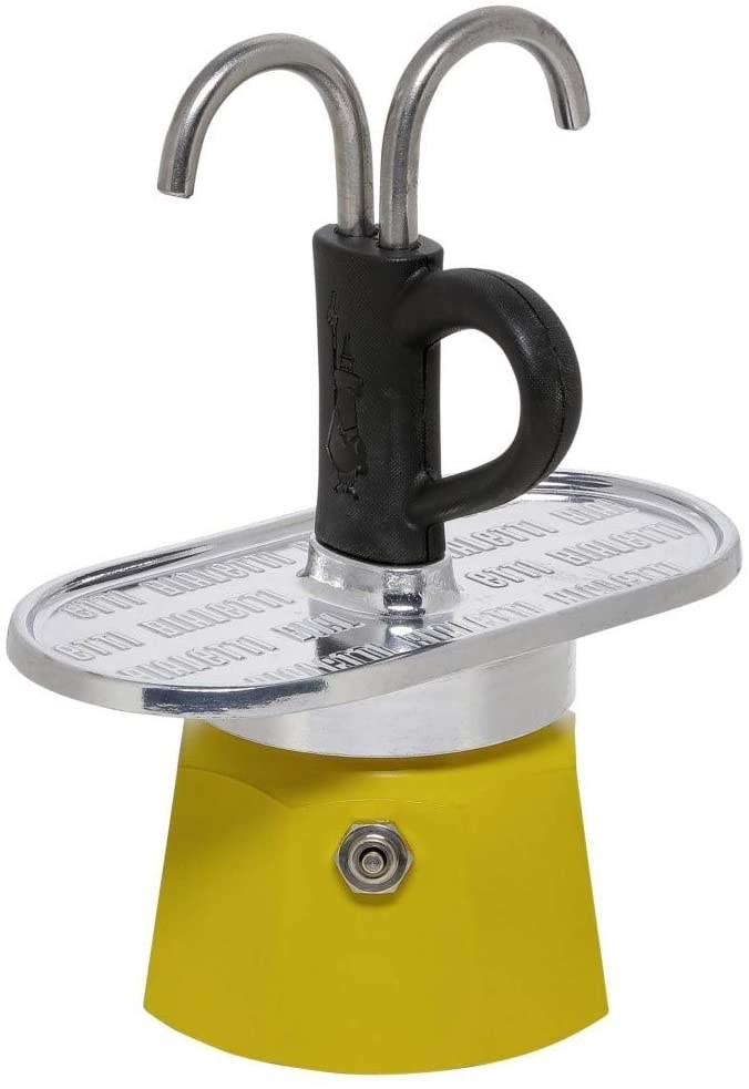 Bialetti Lichtenstein Mini Express Moka Pot 2 Cup + 2 BardakBialetti