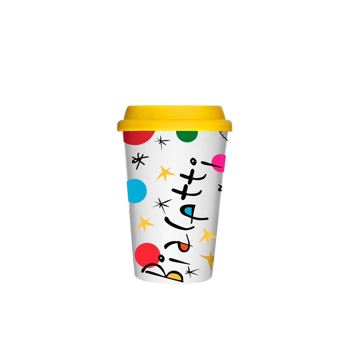 Bialetti Miro Silikon Kapaklı Porselen KupaBialetti