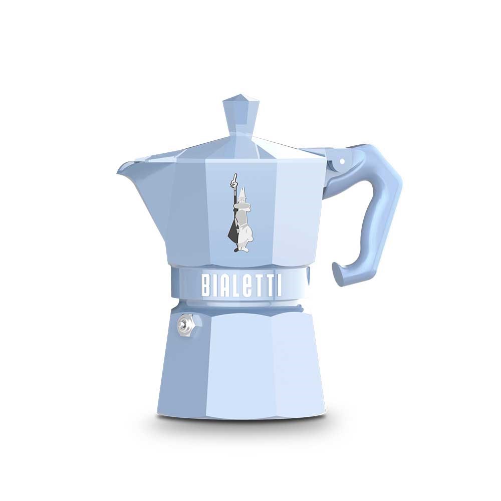 Bialetti Moka Pot Exclusive 3 Cup Açık MaviBialetti