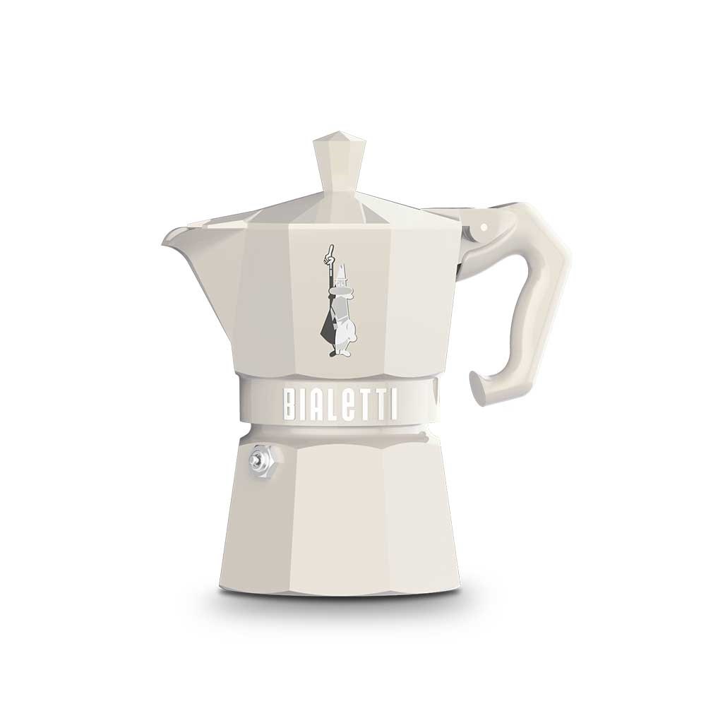 Bialetti Moka Pot Exclusive 3 Cup KremBialetti