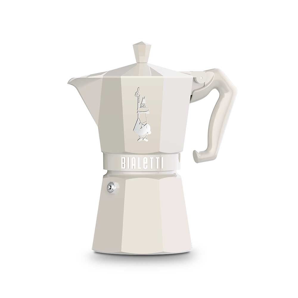 Bialetti Moka Pot Exclusive 6 Cup KremBialetti