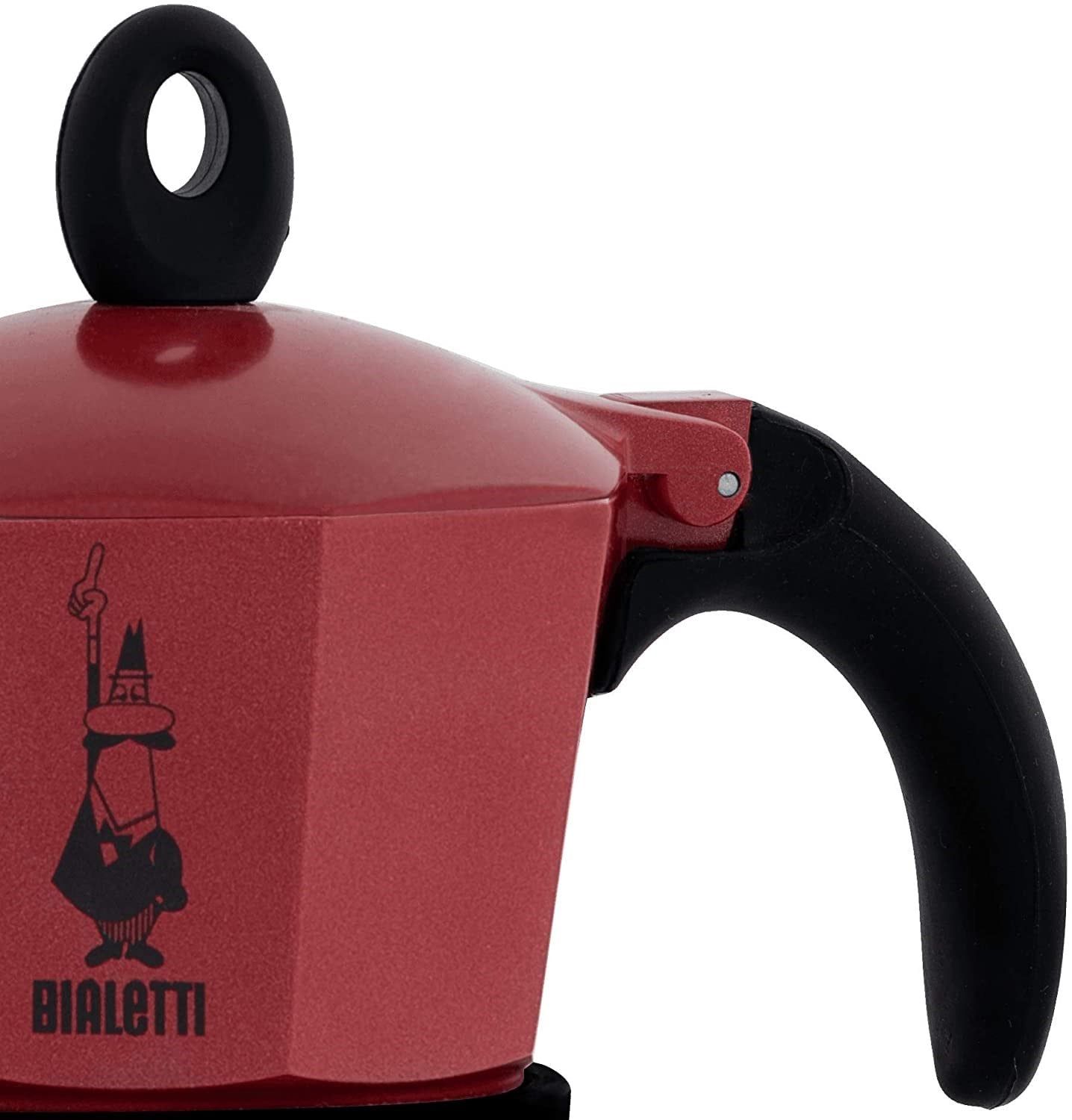 Bialetti Moka Pot İndüksiyon 3 Cup KırmızıBialetti