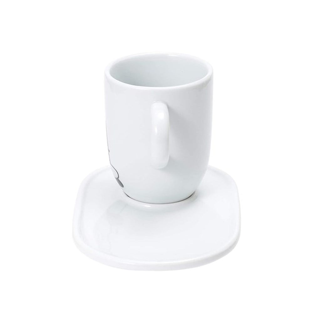 Bialetti Omino Con Piattino Porselen Kupa 340 mlBialetti