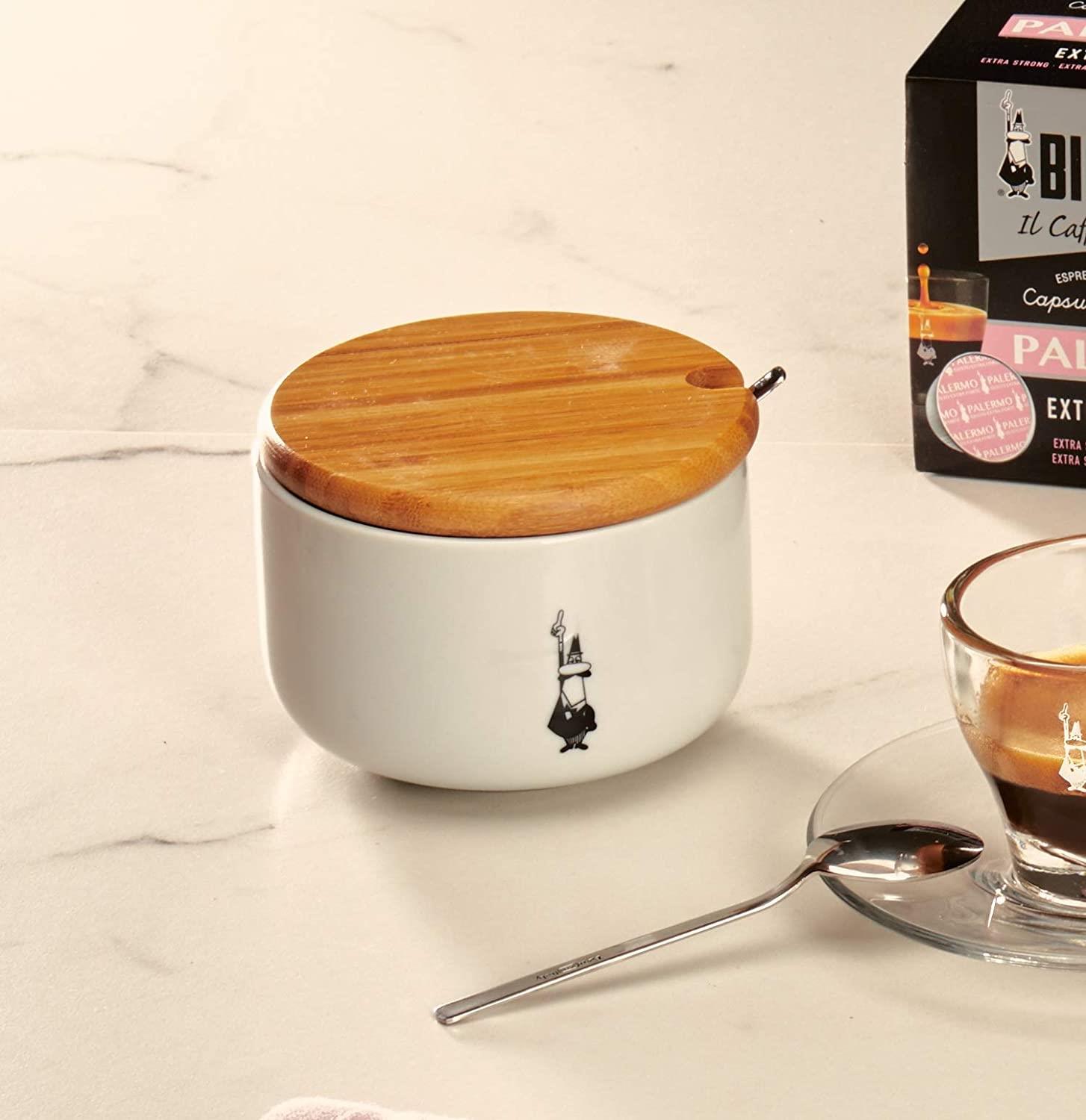 Bialetti Porselen Şekerlik BeyazBialetti