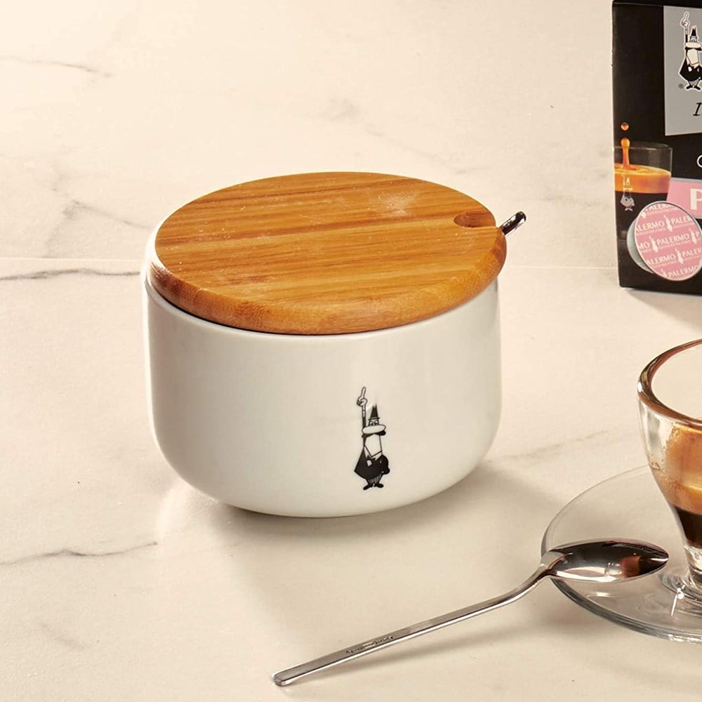 Bialetti Porselen Şekerlik BeyazBialetti
