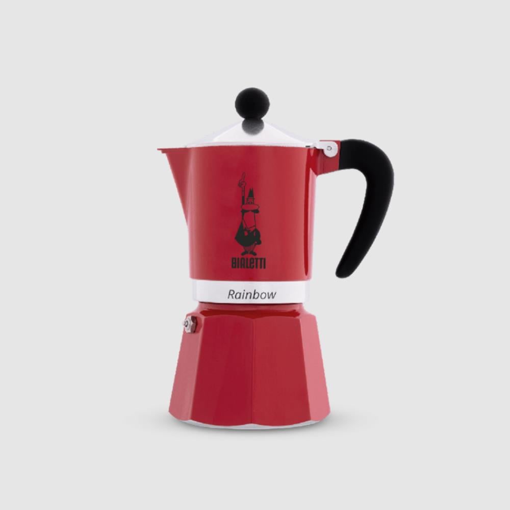 Bialetti Rainbow Moka Pot 1 Cup KırmızıBialetti