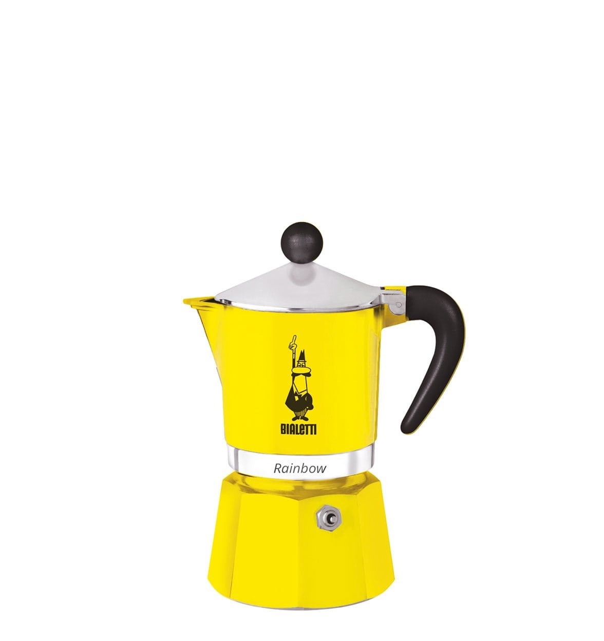 Bialetti Rainbow Moka Pot 1 Cup SarıBialetti