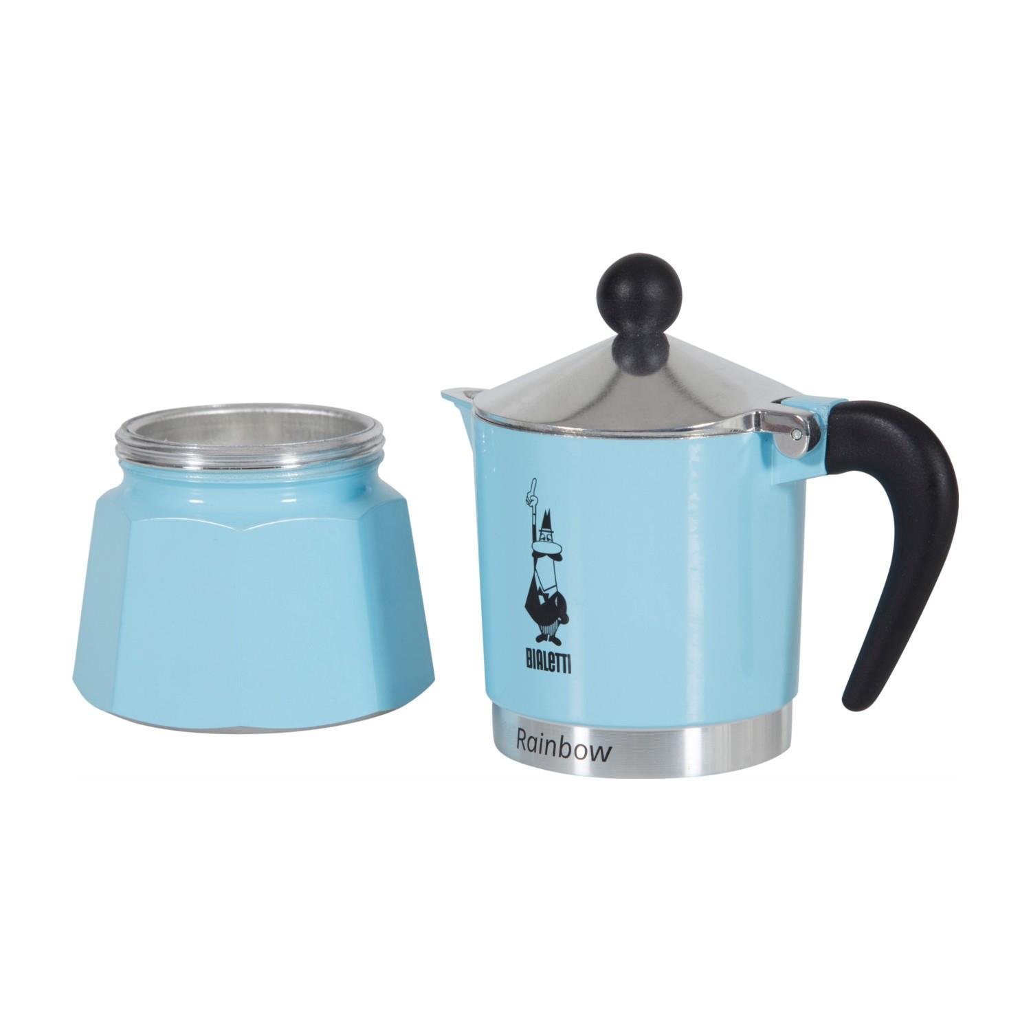 Bialetti Rainbow Moka Pot 3 Cup Açık MaviBialetti