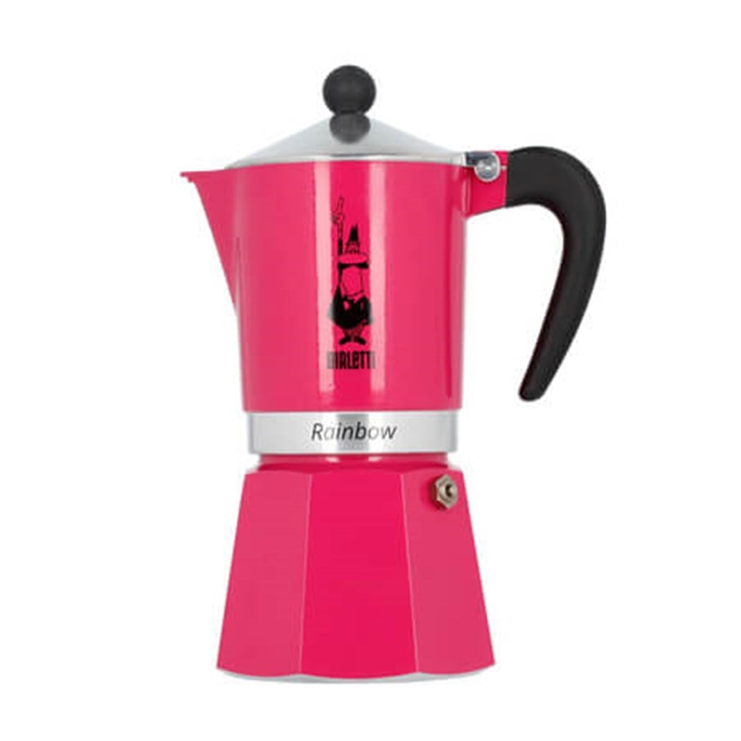 Bialetti Rainbow Moka Pot 6 Cup KırmızıBialetti