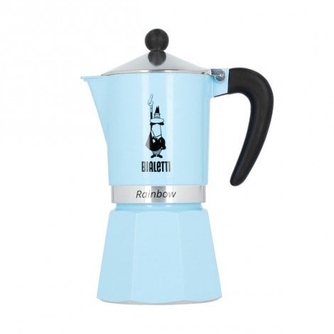 Bialetti Rainbow Moka Pot 6 Cup MaviBialetti
