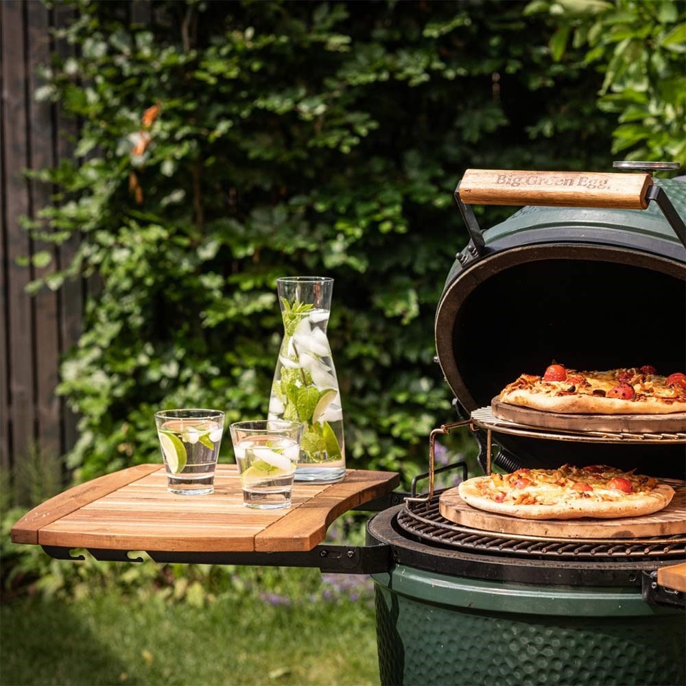 Big Green Egg Ahşap Yan Sehpa LBig Green Egg