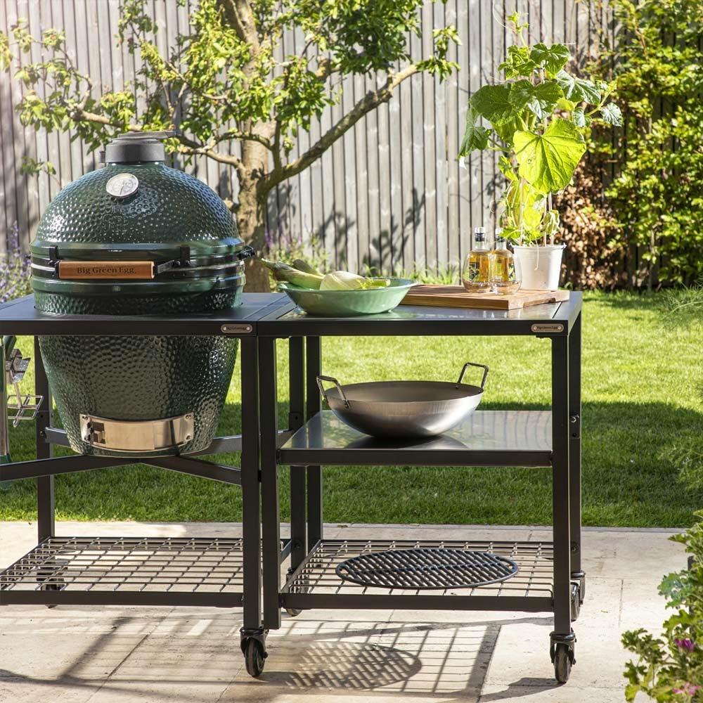 Big Green Egg Eklenebilir Barbekü StandıBig Green Egg