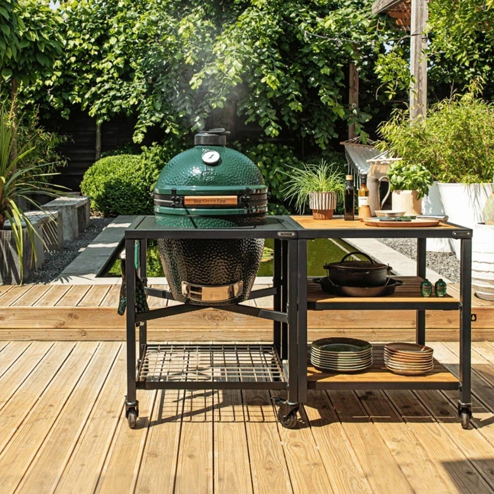 Big Green Egg Kömürlü Kamado Barbekü LBig Green Egg
