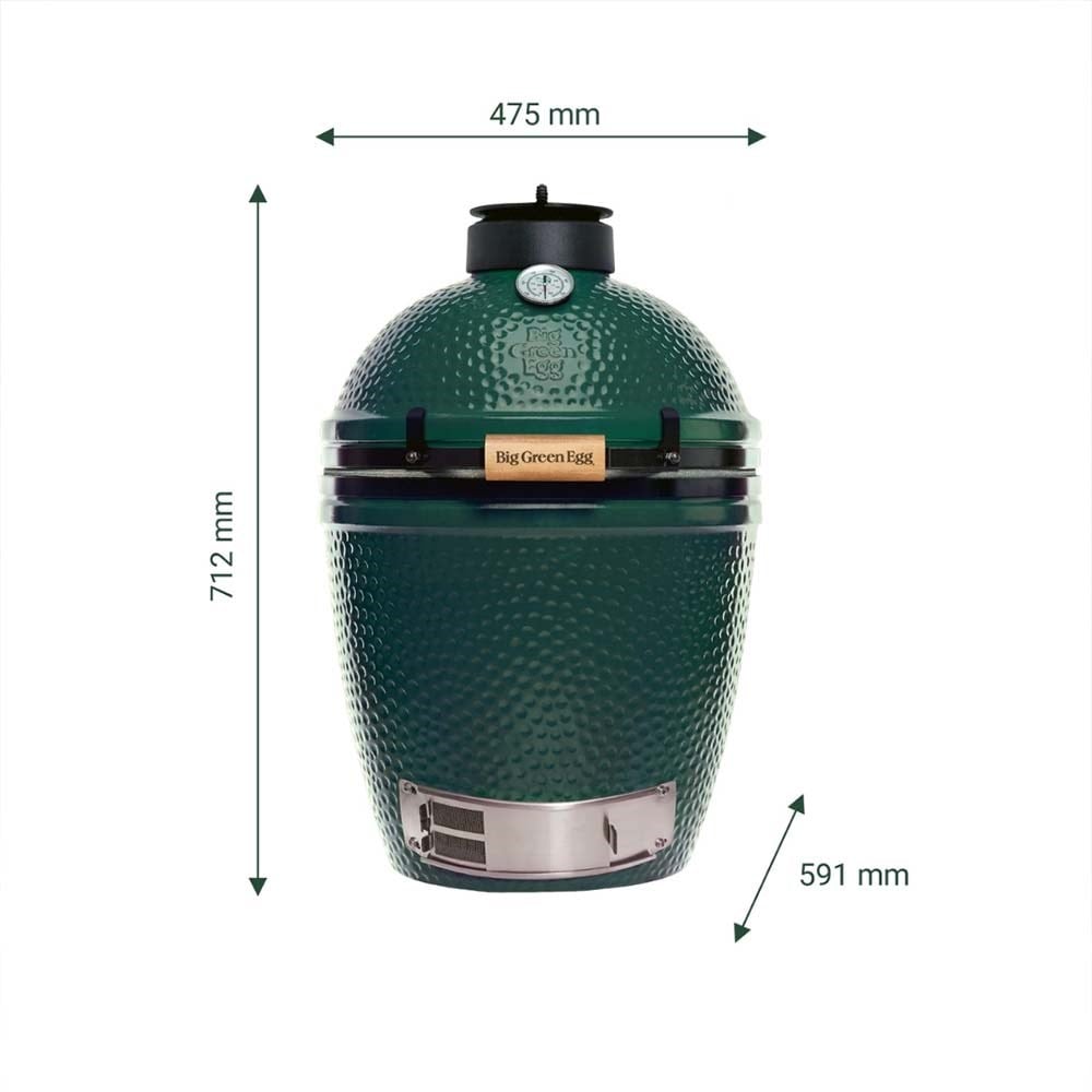 Big Green Egg Kömürlü Kamado Barbekü MBig Green Egg