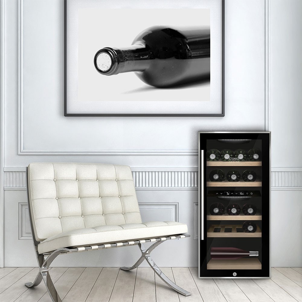 Caso Wine Comfort 24 Black Şarap DolabıCaso