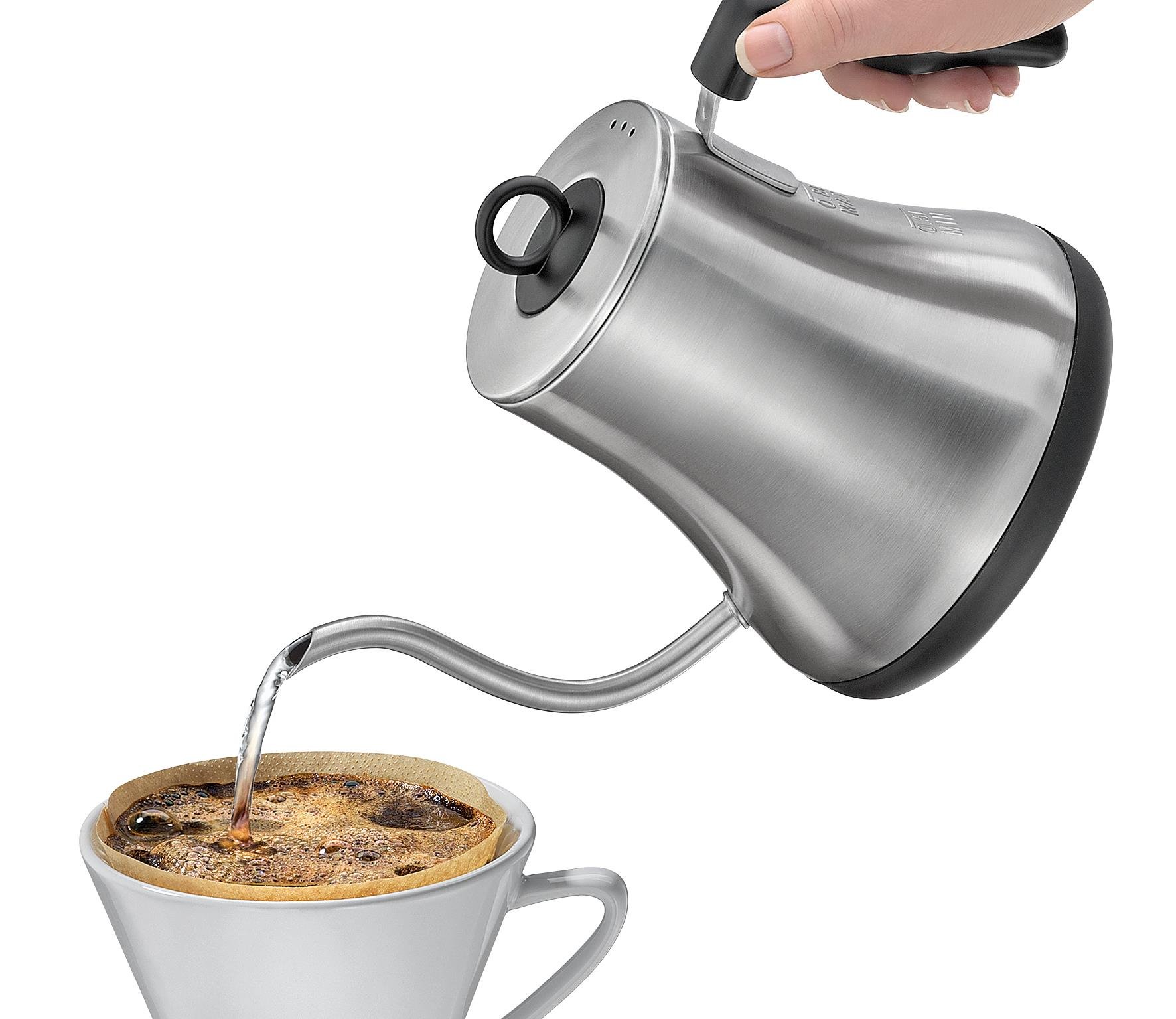 Cilio Lucca Pour-Over Çelik Kettle 0.8 LCilio