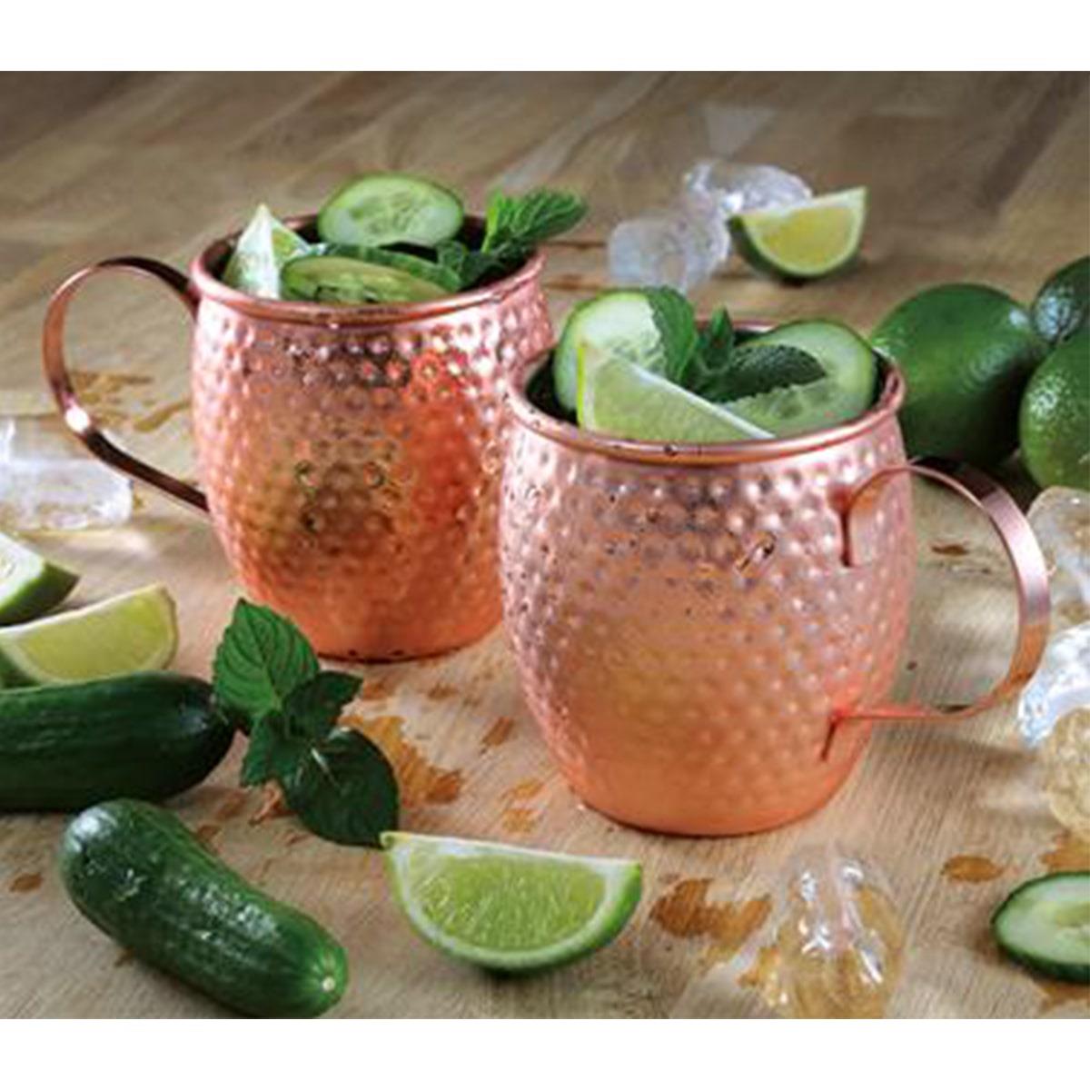 Cilio Moscow Mule Dövme Bakir Kaplamali Çelik KupaCilio